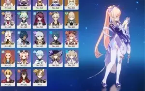 Yae miko, Kokomi, Jean Ar40