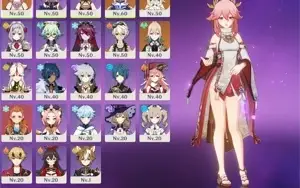 Yae miko, Kokomi, Jean Ar40