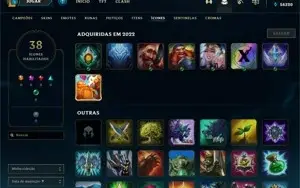 Conta FERRO 4 - LOL (league of legends) ELOMOON
