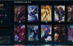 LOL platina 4 20 skins e valorant platina 3