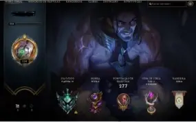 LOL platina 4 20 skins e valorant platina 3