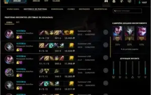League of Legends L61 C64 S16