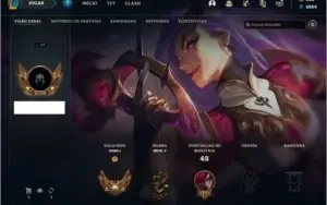 Conta com 1920 RP / Gold 1 / 50% de WR