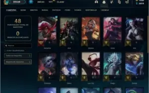 Conta com 1920 RP / Gold 1 / 50% de WR