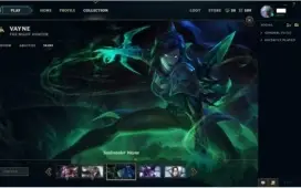CONTA LOL - VAYNE LADRA DE ALMAS - GOLD SEASSON 6