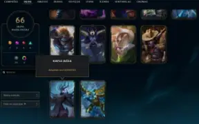 Conta season 2 Grão Mestre e soloQ 100% winrate MMR insano
