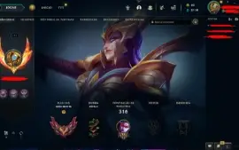 Conta season 2 Grão Mestre e soloQ 100% winrate MMR insano
