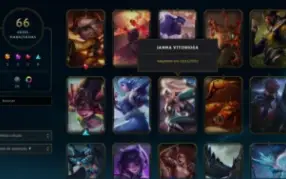 Conta season 2 Grão Mestre e soloQ 100% winrate MMR insano
