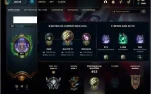 Conta prata 4 com 140 champs e 127 skins + 1090 RPs