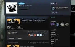 CONTA STEAM LVL 10 (RANK XERIFE CSGO)