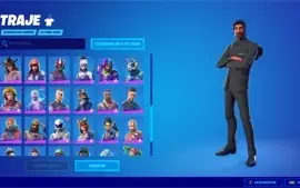 Conta Fortnite com skins raras e Galaxy e John Wick