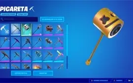 Conta Fortnite com skins raras e Galaxy e John Wick