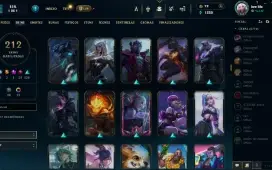 Vendo conta de lol e valorant com varias skins