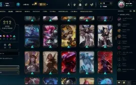 Vendo conta de lol e valorant com varias skins