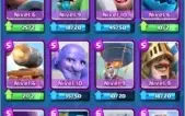 Clash Royale 4k trofeus 200k ouro 1k gemas