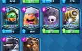 Clash Royale 4k trofeus 200k ouro 1k gemas