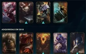 Conta lol D3 full +150k ea + 2400 el Todos personagens