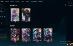 Conta Full Acesso| 317 Skins| Todos Os Champs| 27K Ea