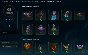 Conta Full Acesso| 317 Skins| Todos Os Champs| 27K Ea