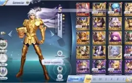 SAINT SEIYA AWAKENING - COM 1300 GEMAS AVANÇADAS E LIVROS