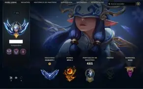 Conta League of Legends Diamante 1