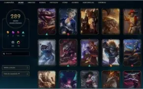 Vendo Conta League of legends