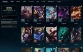 Vendo Conta League of legends