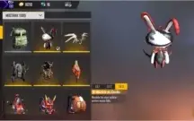 Conta free fire rara com primeiro passe de elite