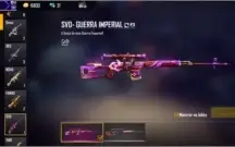 Conta free fire rara com primeiro passe de elite
