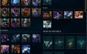 Conta platina 3 com 62 skins