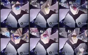 Conta Honkai Star Rail Jing Yuan Yanqing Himeko Gepard