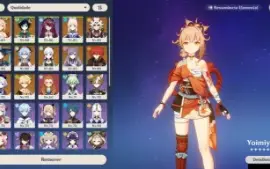Conta Genshin (11 personagens 5★), pity garantido 71