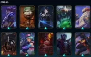 Conta LoL - Skins, Gemas, PP, Muitos fragmentos e mais