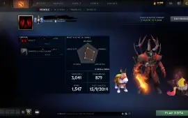 Conta Dota 2, Divine Com Arcanas, Imortais, Sets Etc