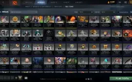 Conta Dota 2, Divine Com Arcanas, Imortais, Sets Etc
