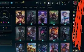 Conta De League Of Legends Com 93 Skins, 2 Ultimates E 2 Mit