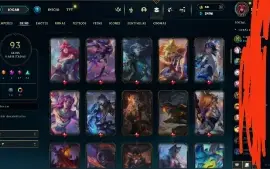 Conta De League Of Legends Com 93 Skins, 2 Ultimates E 2 Mit