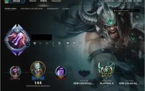 Cont League Of Legends Platina 2 solo/duo, Borda Diamante