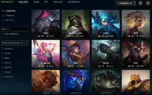 Unranked com 150 Champs e 116 Skins