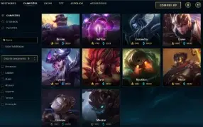 Unranked com 150 Champs e 116 Skins
