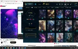 Conta de lol, 116 Skins, 2 ultimate..