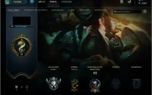 Conta LOL PRATA 1