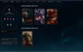 Conta LOL PRATA 1