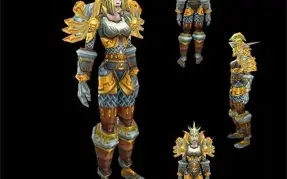 Hunter CM MOP e WOD + Set Vanilla RBG + armas