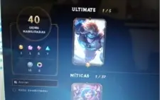 Conta League of legends ouro 4