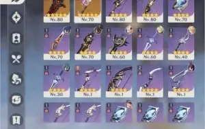 Ar50. Ganyu + agitação trovejante/ xiao/ túmulo