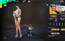 Free fire 1 passe, angelical fem e masc, pacotes, calca rara
