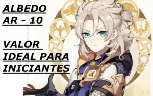 Conta Genshin Impact - ALBEDO - AR 10 + PERSONAGENS 4 STAR