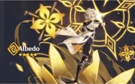 Conta Genshin Impact - ALBEDO - AR 10 + PERSONAGENS 4 STAR