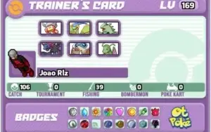 Vendo conta OtPokémon lvl 169 + melhor shiny p/ up